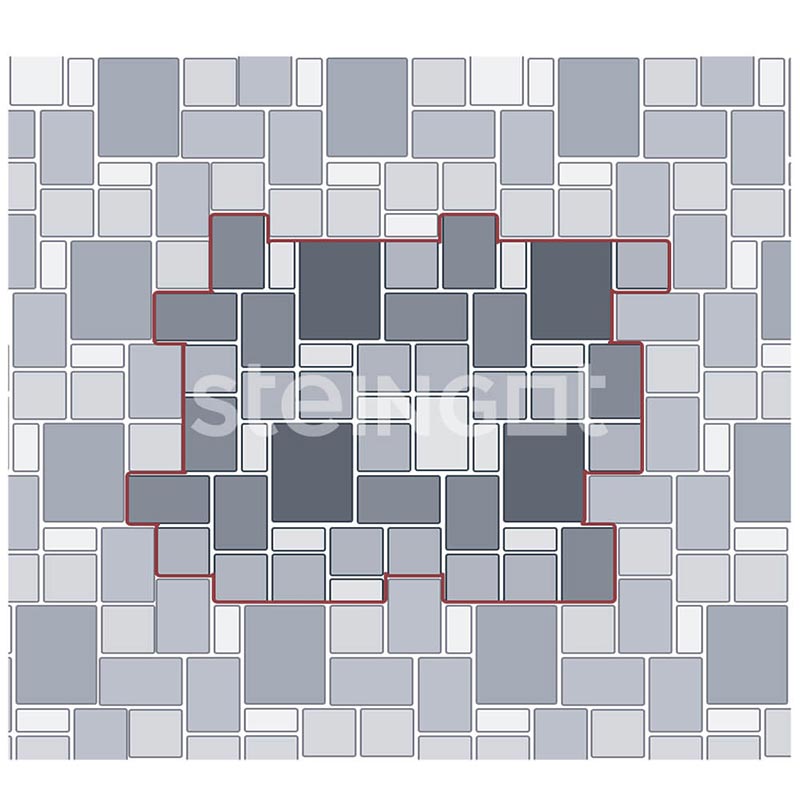 тротуарная плитка бавария color mix штайн ферро h=60 мм картинка 5