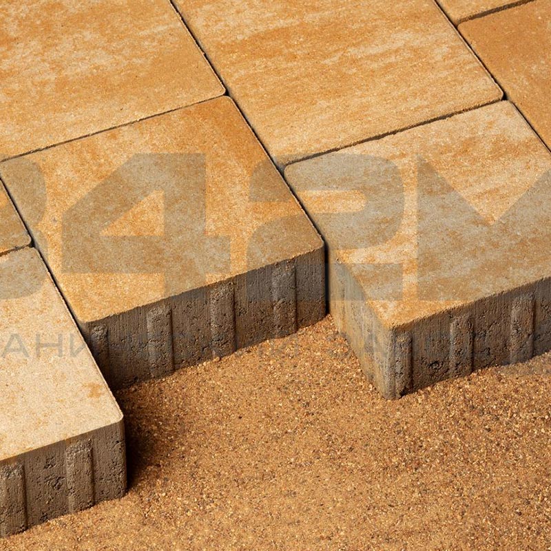 тротуарная плитка новый город color mix каракум h=60 мм картинка 2