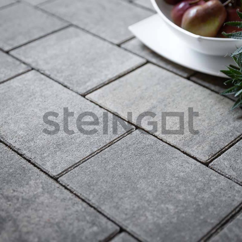 тротуарная плитка новый город color mix штайн сильвер h=60 мм картинка 1