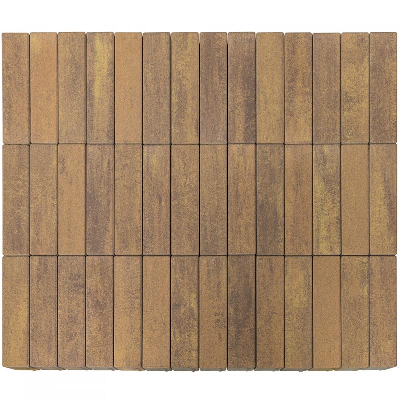 тротуарная плитка ригель 2.0 color mix прайд h=60 мм картинка 3